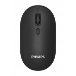 PHILIPS SPK7203 ασύρματο ποντίκι 1600DPI, 4 πλήκτρα, μαύρο